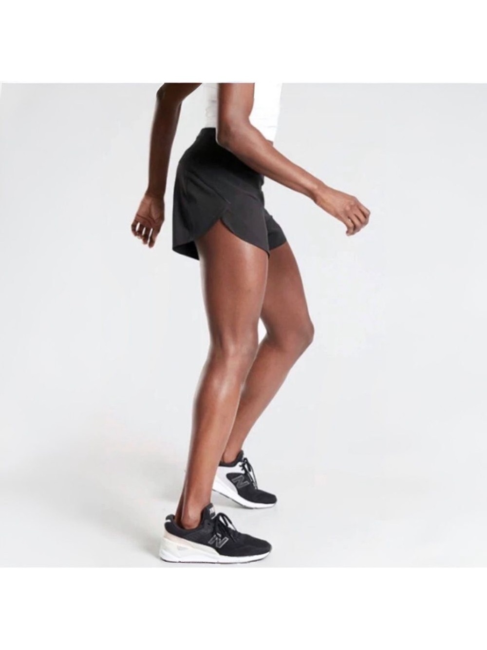 Athleta Run With it 3.5” Short Black XS